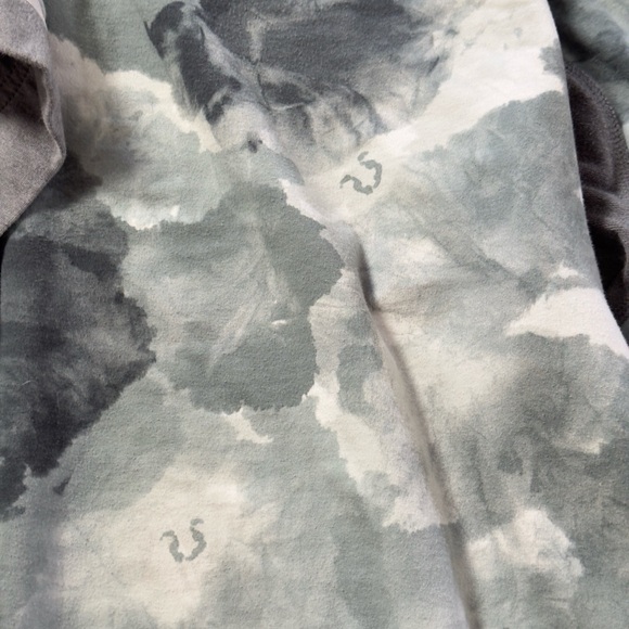 Lululemon Gray‎ Savasana Layered Convertible Wrap Cardigan French Terry Jacket 6 - Picture 11 of 12